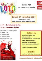 PCF La Garde Le Pradet : Un loto fraternel et  solidaire  samedi 29 novembre 